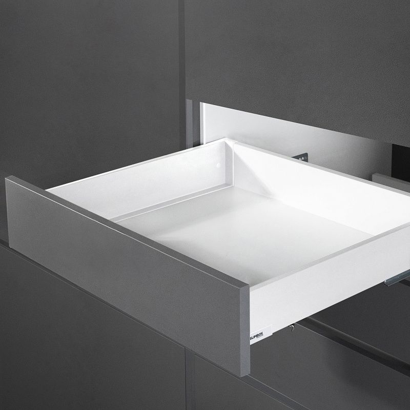 Система ящиков Evolution L-450 h84 белый PUSH TO OPEN ДСП16мм SLIMBOX EVOLUTION 117809
