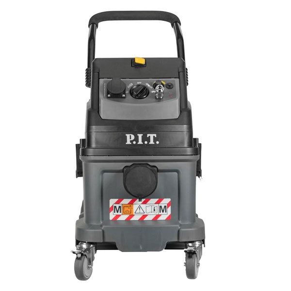 Пылесос строительный электрич. P.I.T. ULTRA, 1600Вт, розетка 2кВт, коннектор, 40л, сух/мокр