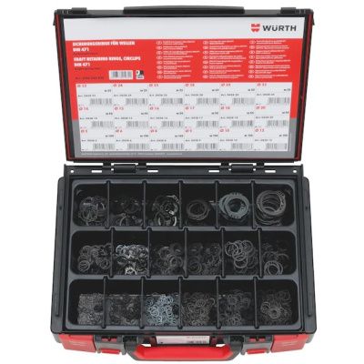 Набор стопорных колец на вал DIN471 d5-35 1050 шт. WÜRTH 5964043800