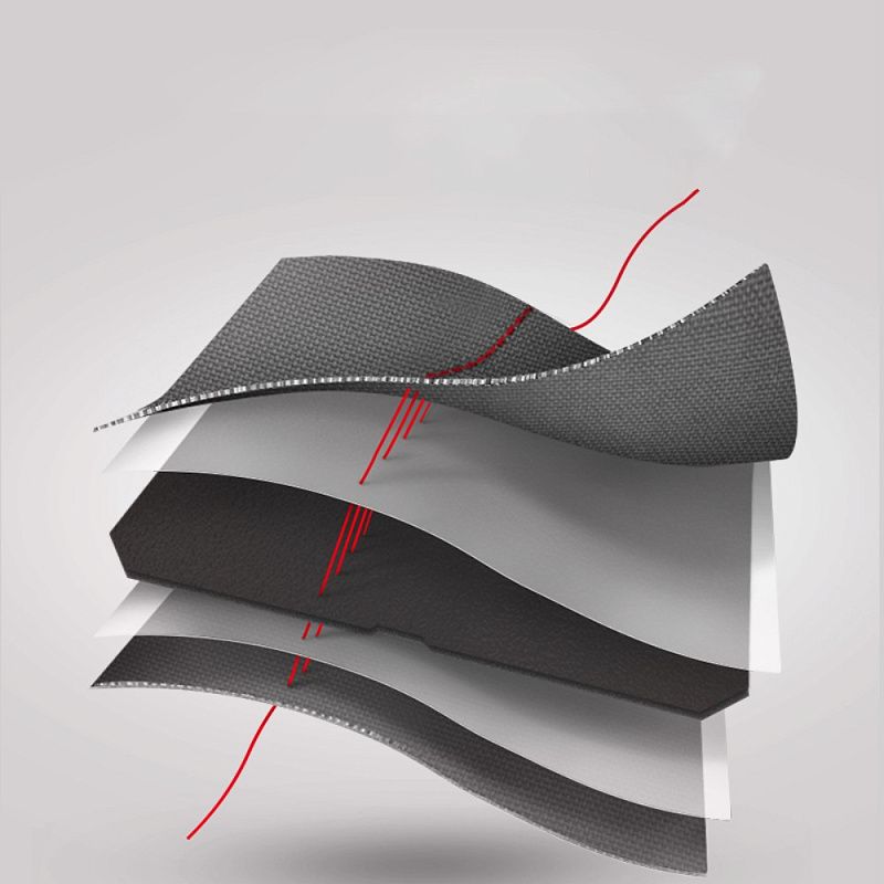 Сумка для инструментов Deli RS DL5862, 400х180х280 мм, ткань Oxford, черный, красный