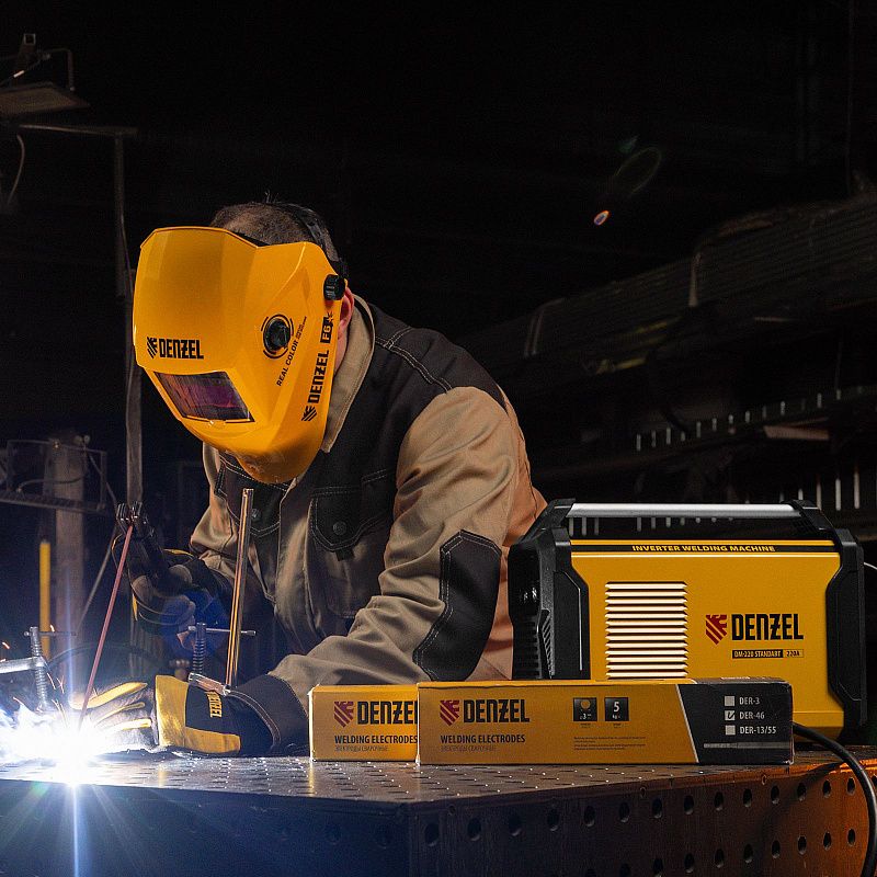 Аппарат инвертор. дуговой сварки DM-220 Standart, 220 А, ПВ 60% Denzel 94326