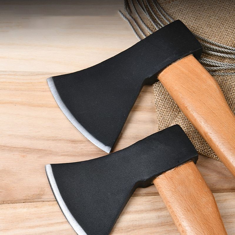 Топор Deli YS EDL5712, 0,8 кг, деревянная рукоятка