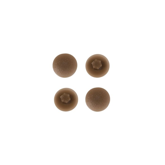 Заглушка пластик к конфирматам орех лесной (08) (упак.-1тыс.шт.) PL 12485