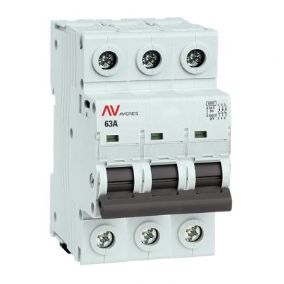 Выключатель нагрузки AVN 3P 63A EKF AVERES avn-3-63-av