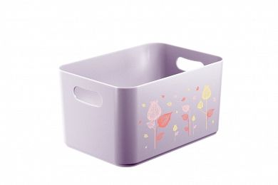 Корзина Flowers Pattern (сиреневый) BEROSSI АС 56264000