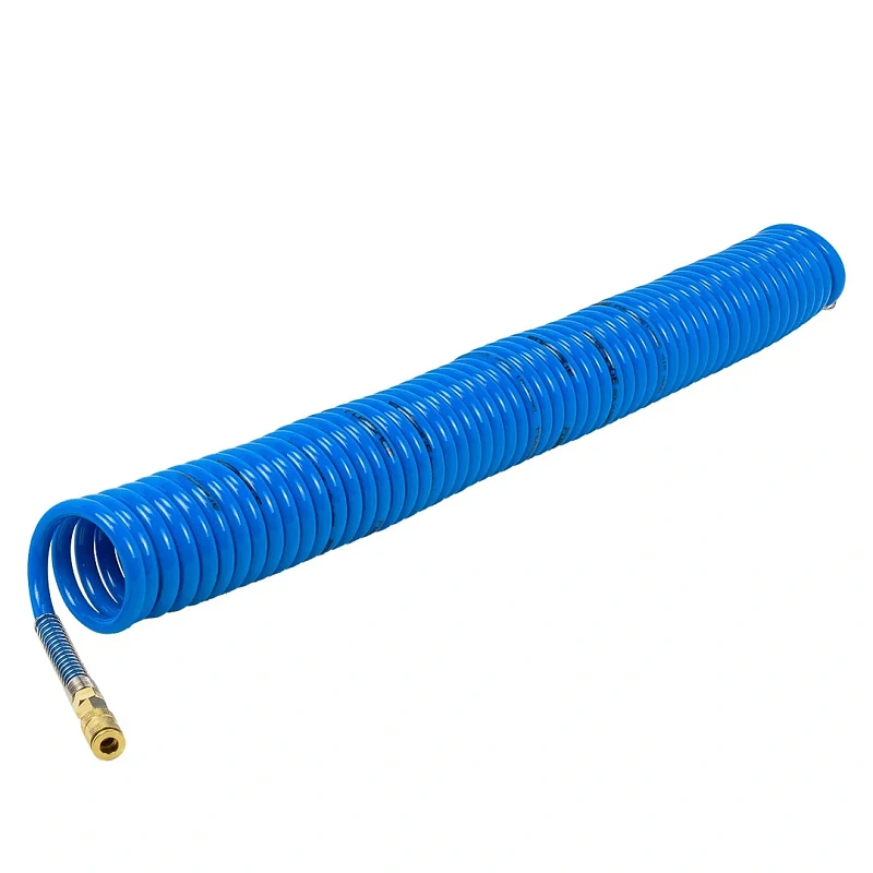 Шланг витой полиуретановый 14х10 мм, 15 м, с фитингами Forsage F-1410-15M