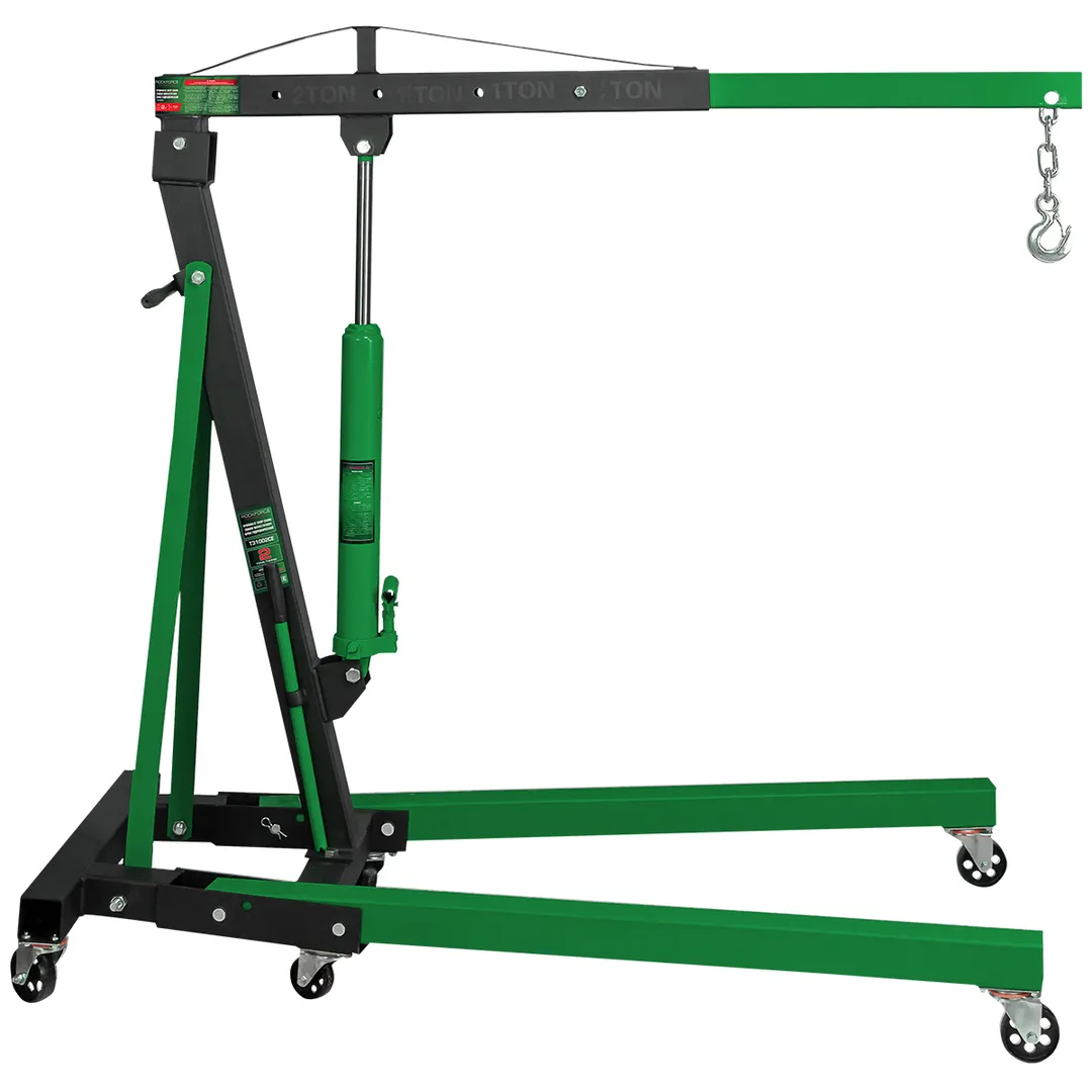 Кран гидравлический 2 т, h подъема 2200 мм RockForce RF-T31002CE (из 2-х частей)