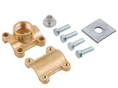 Тройник-врезка (хомут) вн. 1/2", Цветлит ЦРБ0094