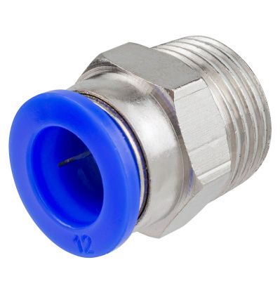 Фитинг для пластиковых трубок 12 мм-наружная резьба 1/2'' Forsage F-SPC12-04