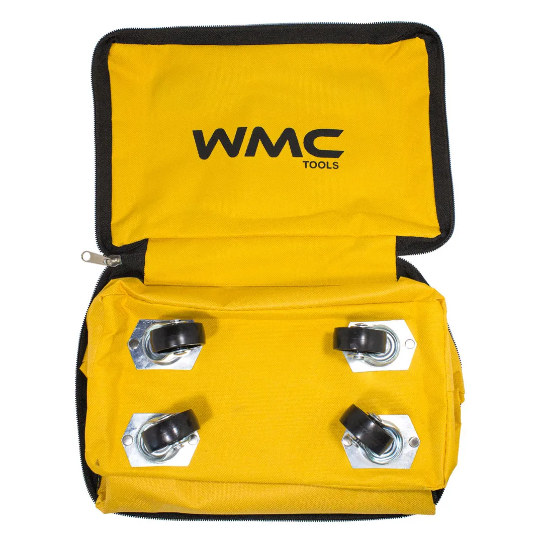 Сумка хозяйственная на 4 колесах с ручками и боковым карманом, 140х265х460 мм WMC TOOLS WMC-FN209-4