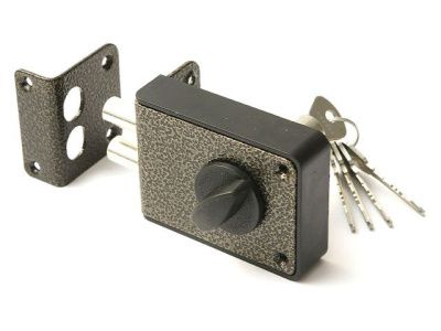 Замок накладной ЗН1-3-1, медь ЗЕНИТ 00-00000634