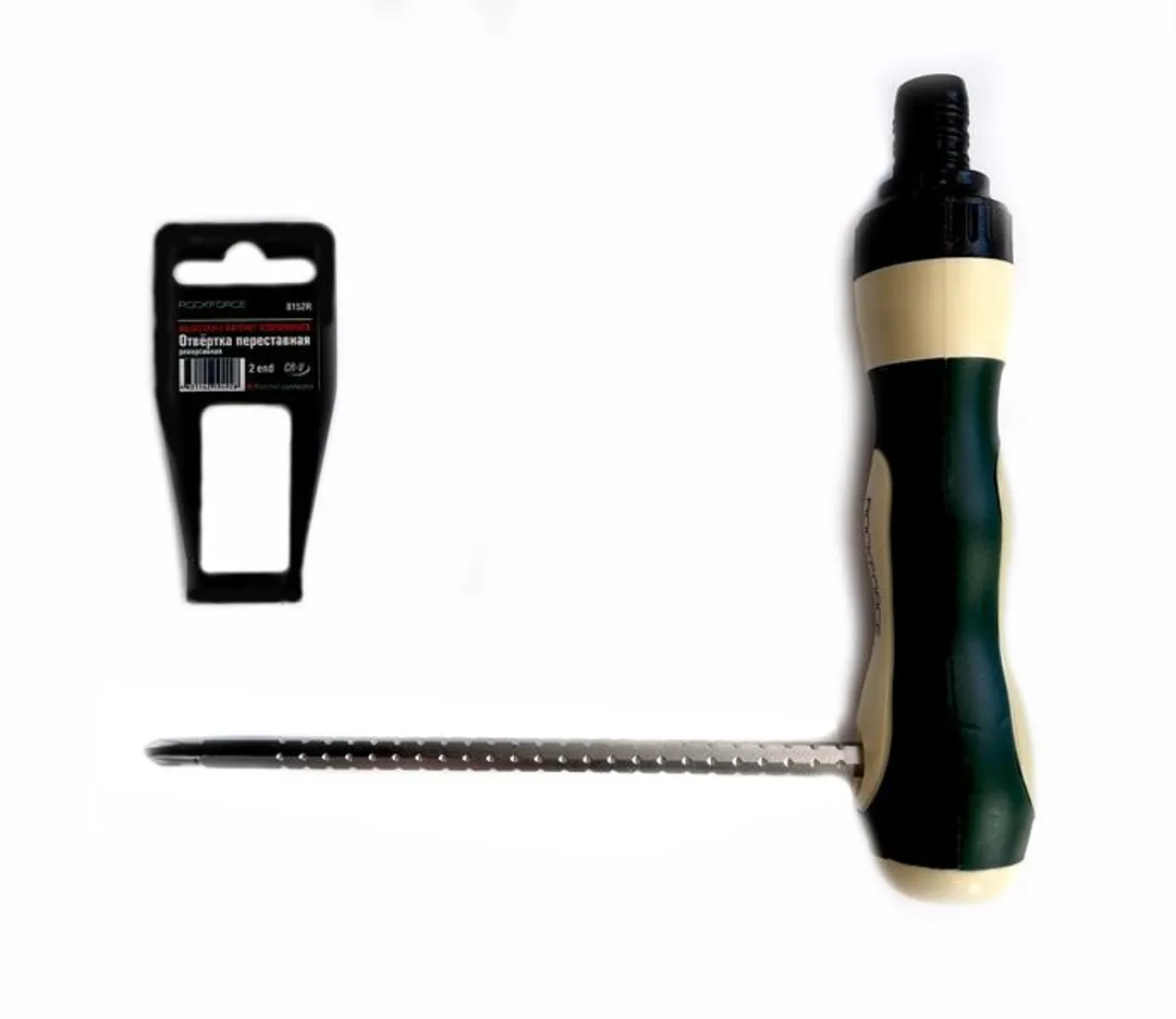 Отвертка переставная PH2х6 мм RockForce RF-8152R