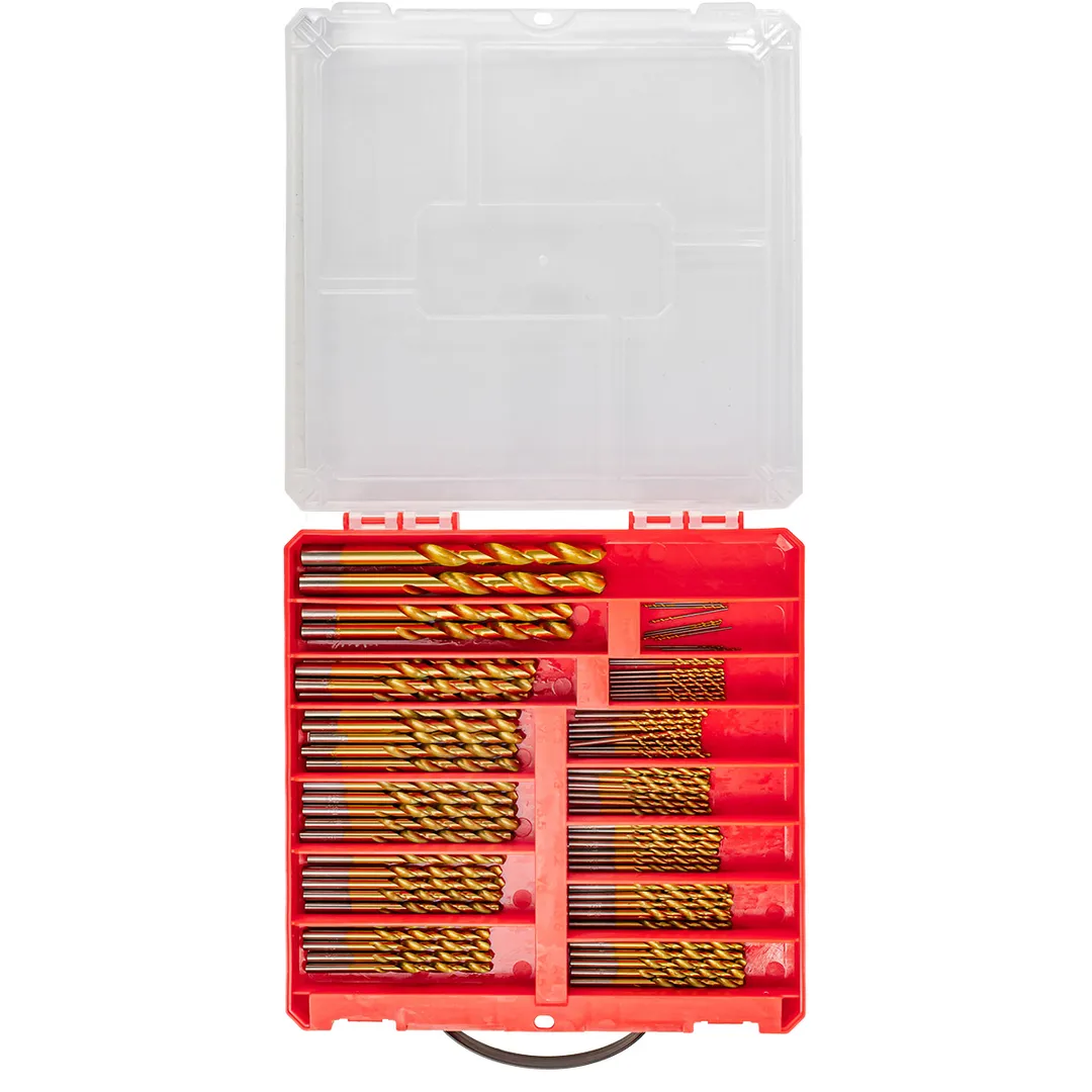 Набор сверл по металлу 100 пр. 1-10 мм ForceKraft FK-924U100