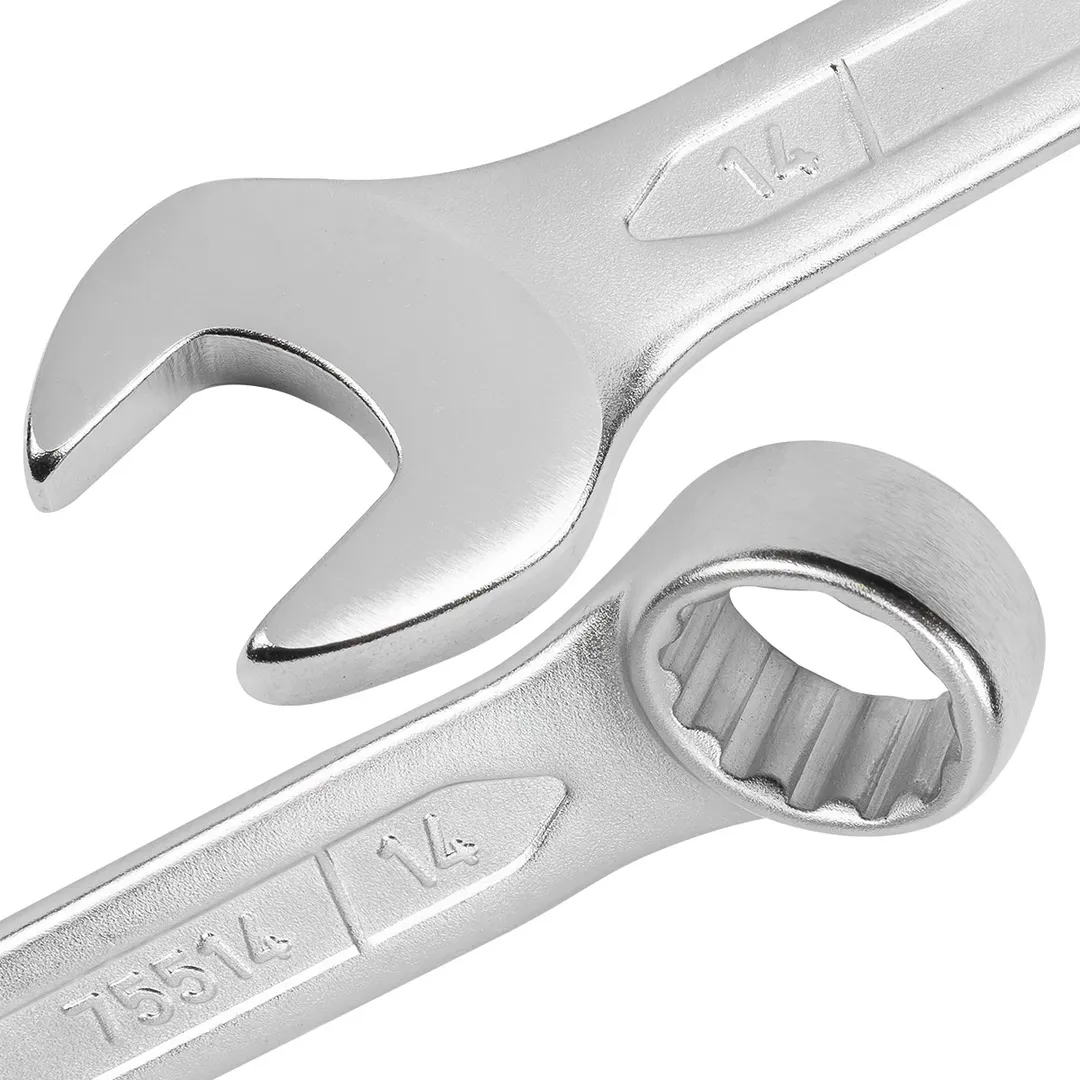 Набор комбинированных ключей 12 пр. 8, 10-17, 19, 22, 24 мм Scheppach Sch-5121P