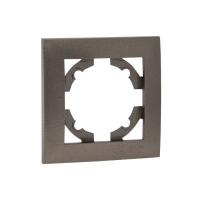 Валенсия Рамка 1-местная графит EKF EWM-G-301-60