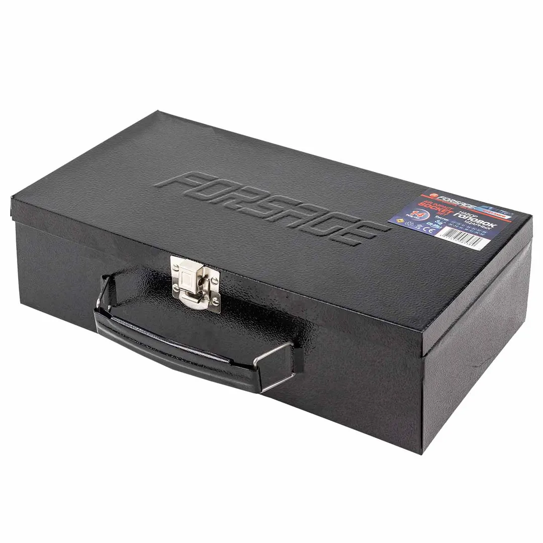 Набор головок ударных 3/4'' 14 пр. 17-50 мм Forsage F-6141-5MPB