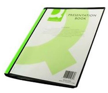 Папка с файлами "Q-Connect", 40 карманов, черный