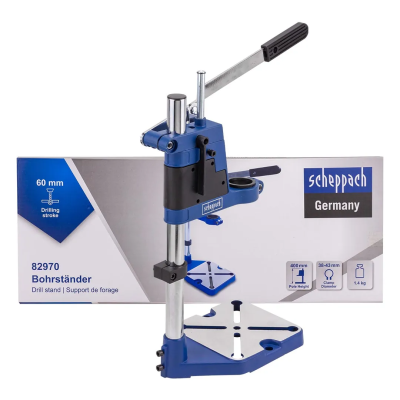 Стойка для дрели высота 400 мм, ход 0-60 мм Scheppach Sch-82970