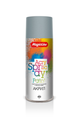 Краска серебряно-серая (265г) RAL 7031 Magicline 080