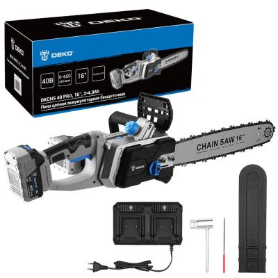 Аккумуляторная пила цепная DKCHS 40 PRO DEKO 083-2002