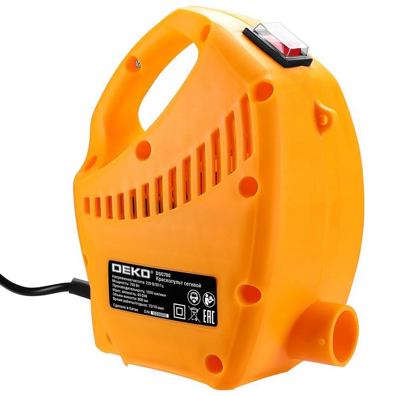 Краскопульт электрический DSG700 DEKO 084-0014