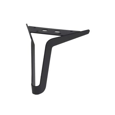 Опора мебельная мет. MIRAGE h150 угловая черный муар AKS 113015