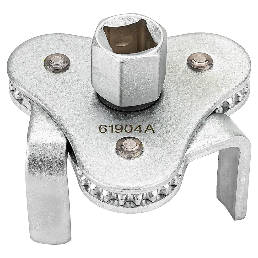 Съемник масляного фильтра ''краб'', с плоскими захватами 1/2'' ForceKraft FK-61904A