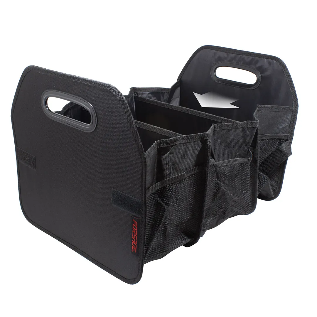 Сумка-органайзер в багажник автомобиля, 2 секции, 3 кармана Forsage F-ITA10706