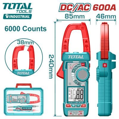 Токовые клещи TOTAL TMT766002