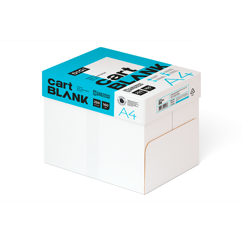 Бумага "Cartblank Digi", A4, 250 листов, 160 г/м2