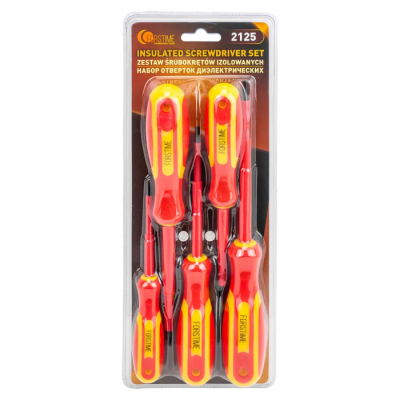 Набор диэлектрических отверток PH, SL 5 пр FORSTIME FT-2125