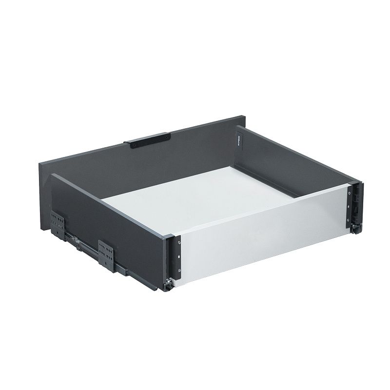 Система ящиков Evolution L-350 h116 графит SOFT CLOSE ДСП16мм SLIMBOX EVOLUTION 117706