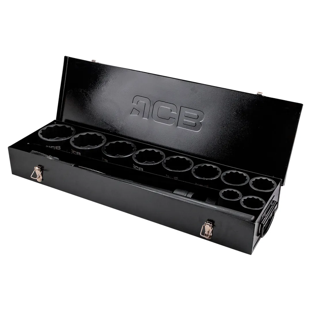 Набор инструментов ударных 15 пр 1'' 12-гр JCB JCB-8141-9MPB