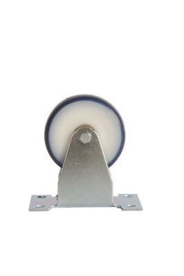 Колесо аппаратное неповоротное FCv 93 75 мм (синяя резина) TOR 1027152