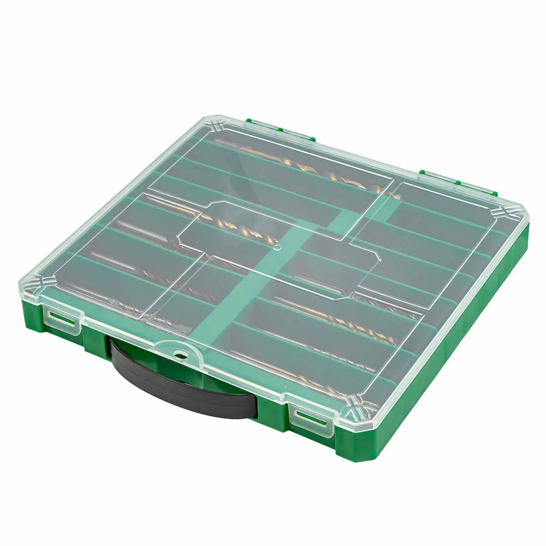 Комбинированный набор сверл 130 пр. по металлу: 1-6, 8, 10 мм, по бетону: 4-6, 8, 10 мм, по дереву: 4-6, 8, 10 мм RockForce RF-924U130