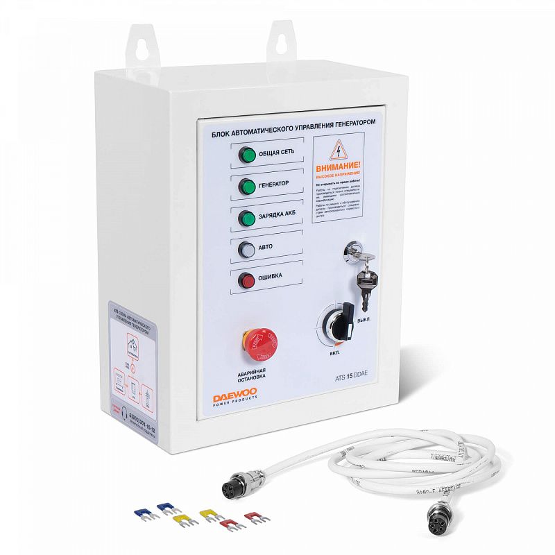 Блок автоматического управления генератором ATS 15 DDAE Daewoo Power ATS 15 DDAE