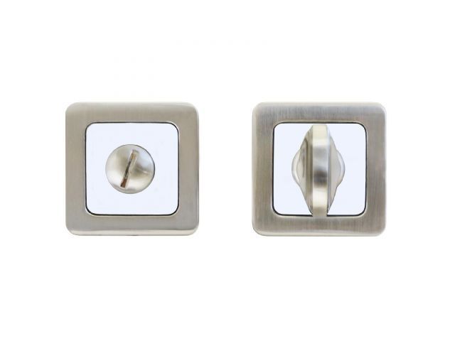 Завертка сантехническая к ручкам АЛЛЮР АРТ BK-S1 SN/CP, 4182 мат.никель/хром УЗК 11456