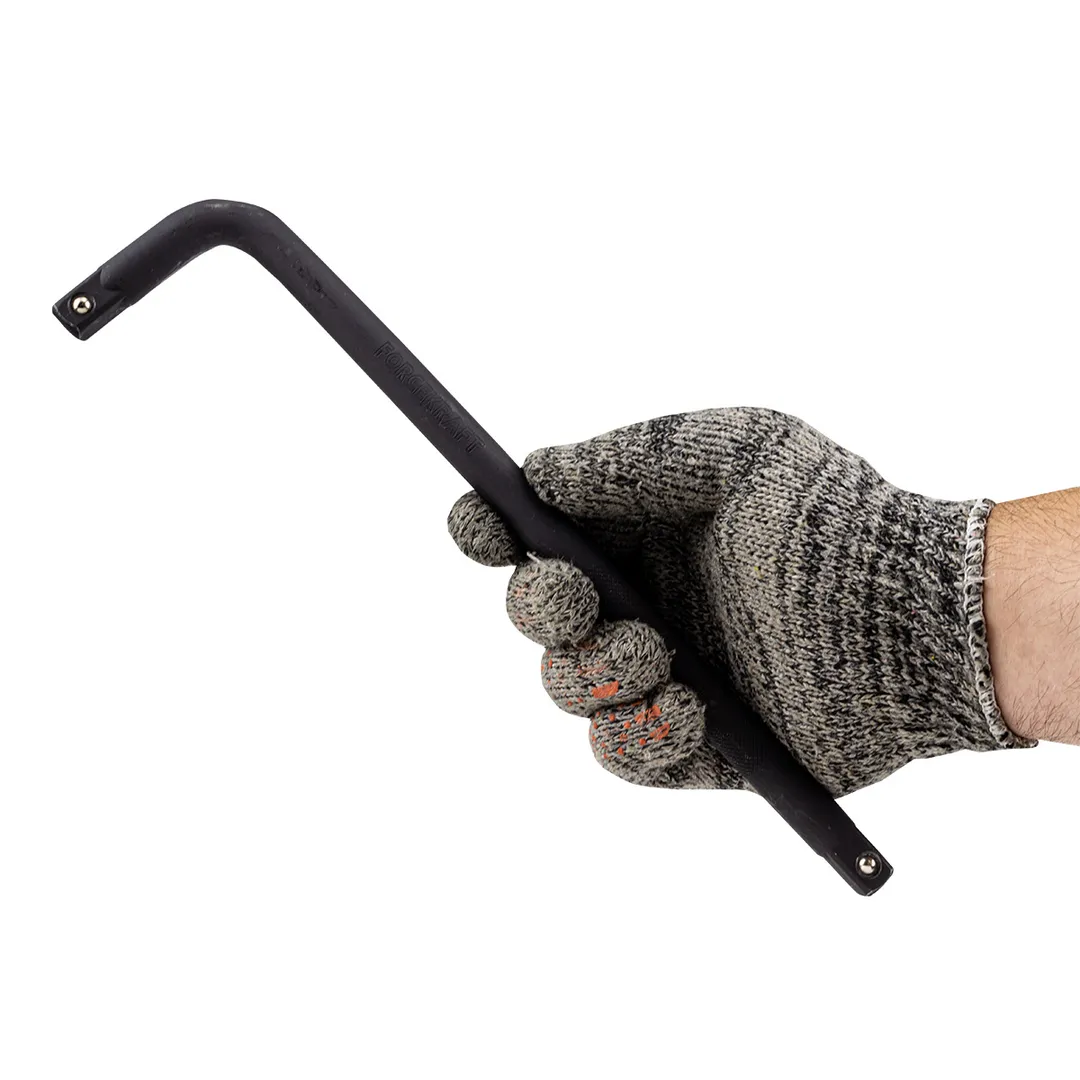 Вороток Г-образный двухсторонний ударный Cr-Mo 300 мм 1/2'' ForceKraft FK-8154300MPB