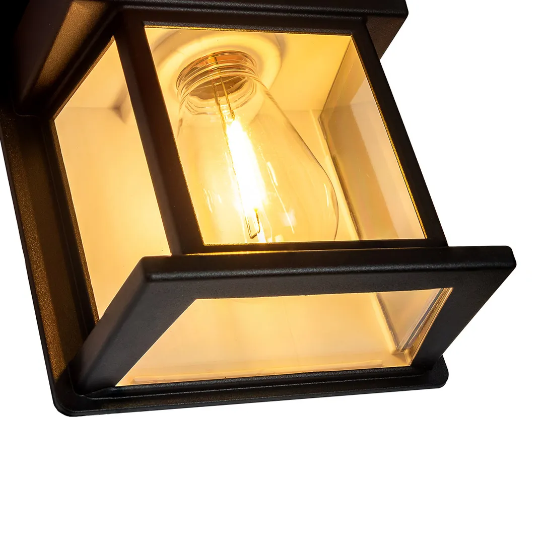 Светильник светодиодный на солнечной батарее с датчиком движения RockForce RF-WL6009 Black