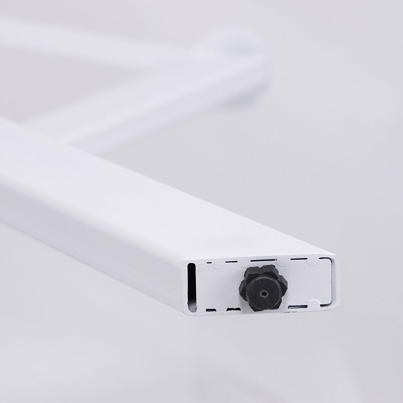 Подстолье WARG h716 под круглую столешницу, белый муар AKS 123762