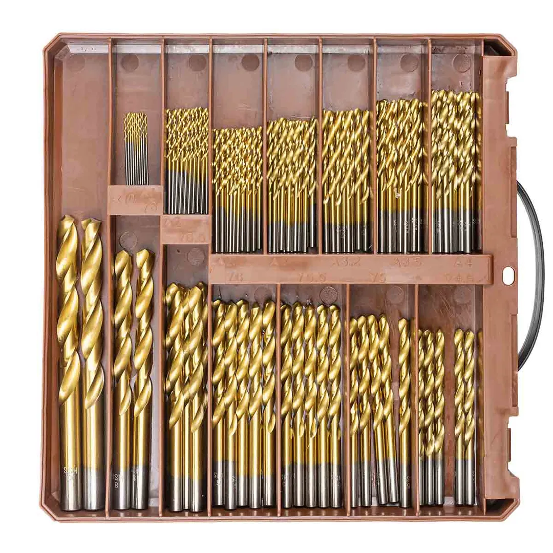 Набор сверл по металлу 100 пр. FORSTIME FT-924U100