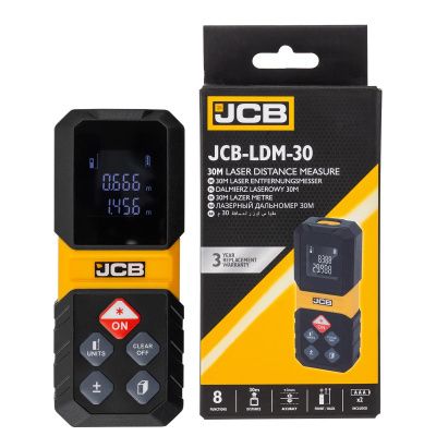 Дальномер лазерный 30 м JCB JCB-LDM-30