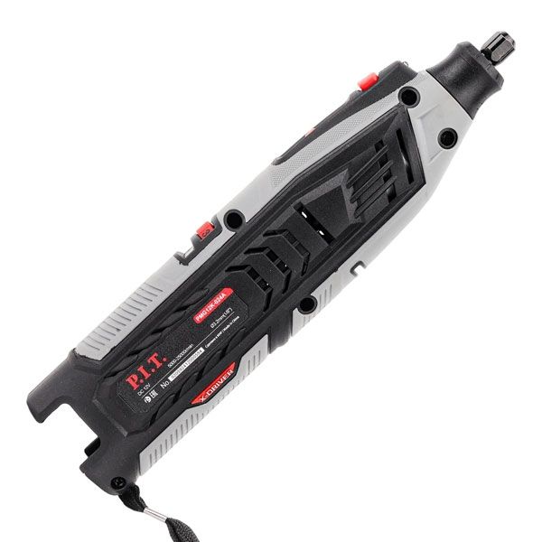 Гравер аккум. SOLO, 12В, 5000-25000 об/мин, цанги 2,4/3,2мм, индикатор заряда PIT PMG12K-024A