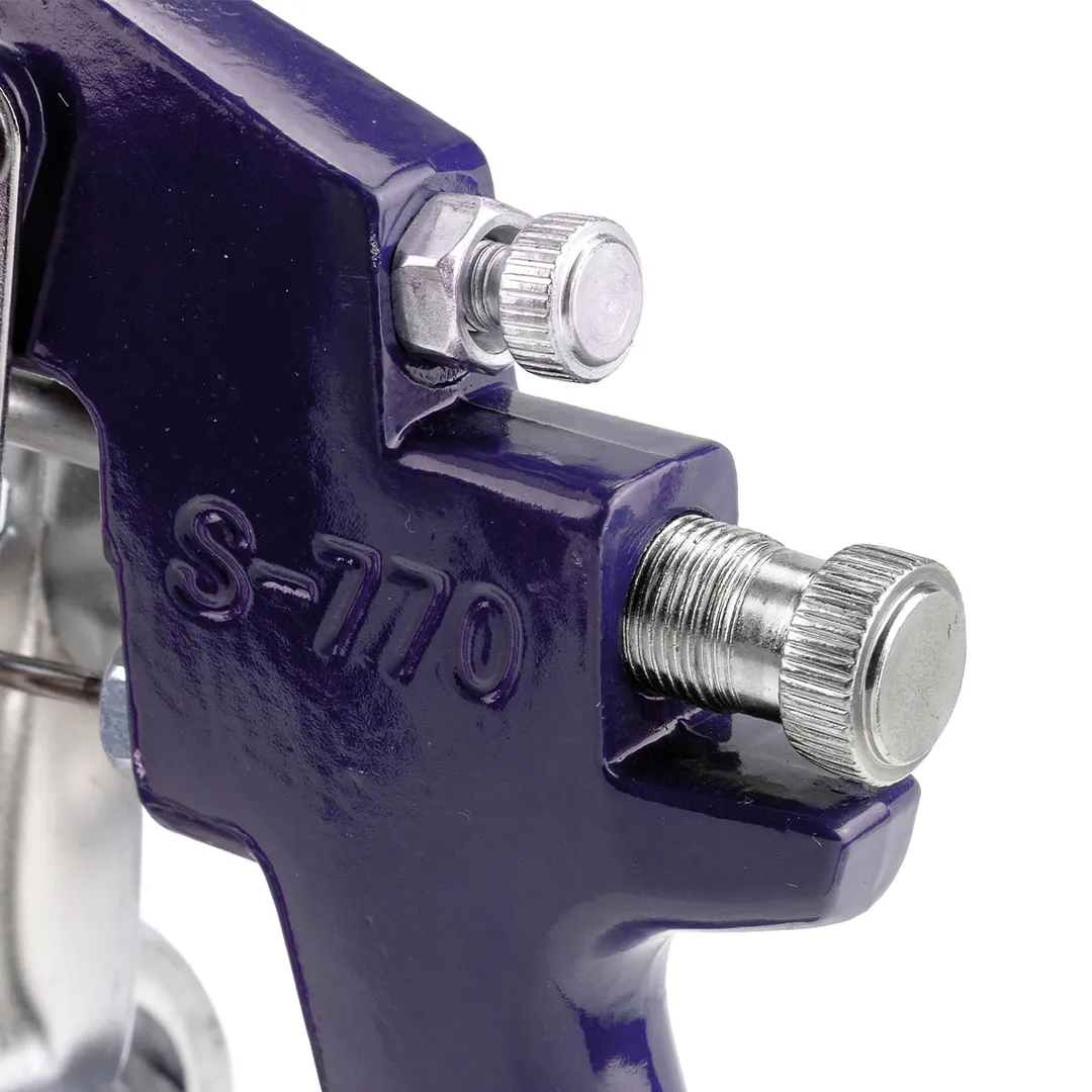 Краскораспылитель 3-4бар, с нижним металлическим бачком 1000 мл, сопло 1.8 мм YATAFORCE YF-S-770S