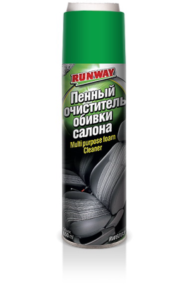 Очиститель обивки салона пенный 650 мл. аэрозоль RUNWAY RW6083