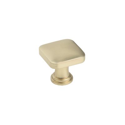 Ручка меб. кнопка мет. KNOPA брашированное золото AKS 80677