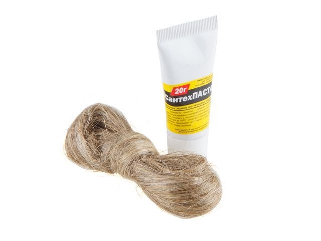 Набор "Сантехпаста" 20 гр.+лен 14 гр. Сантехкреп 5-0036