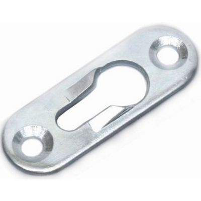 Пластинка зацепная 42*14*32*1,5 ВА белый цинк PL 13319