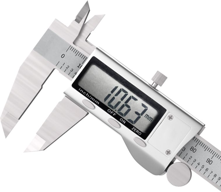 Электронный штангенциркуль Deli "EDL91150", 150 мм, серебристый