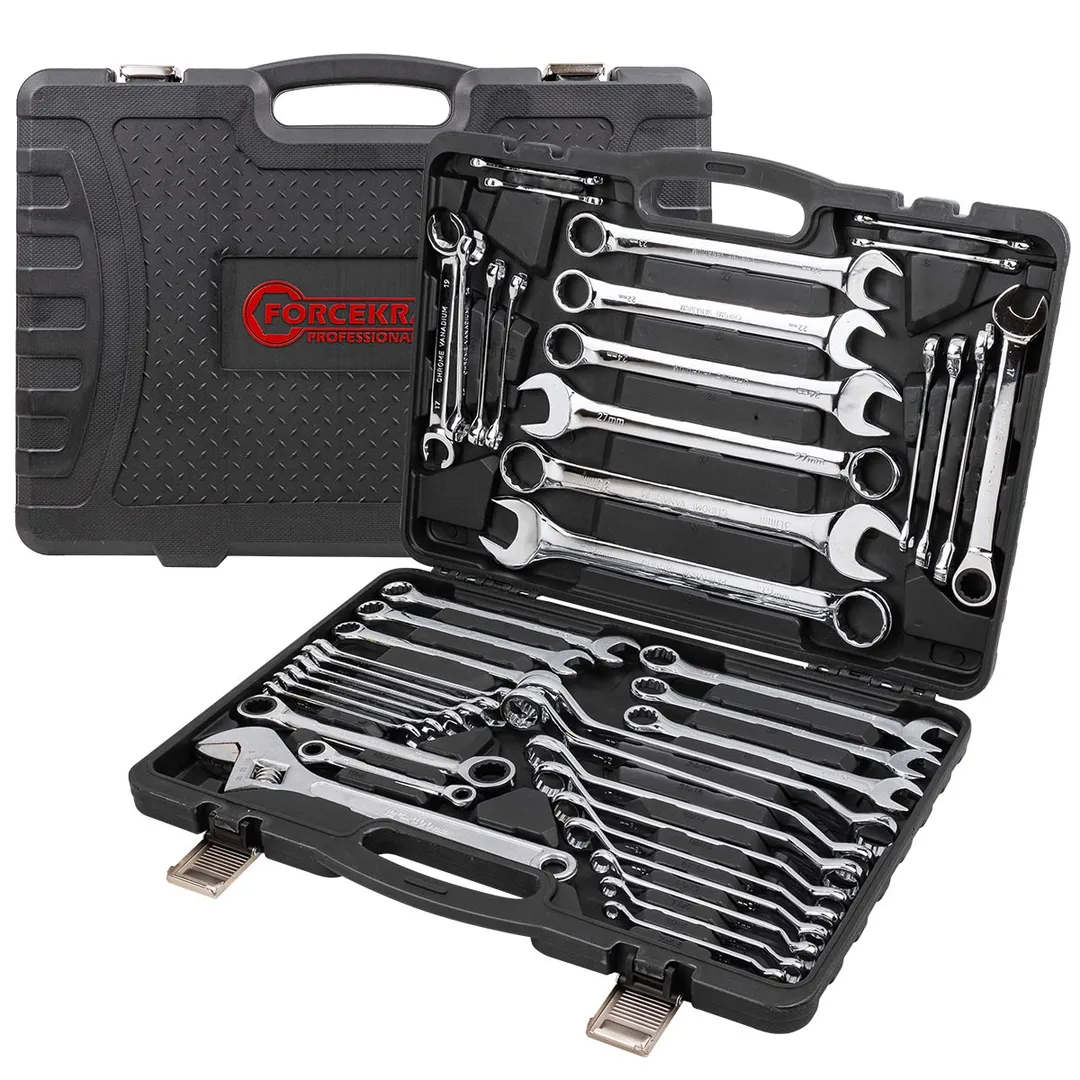 Комбинированный набор ключей 42 пр ForceKraft FK-5421MP